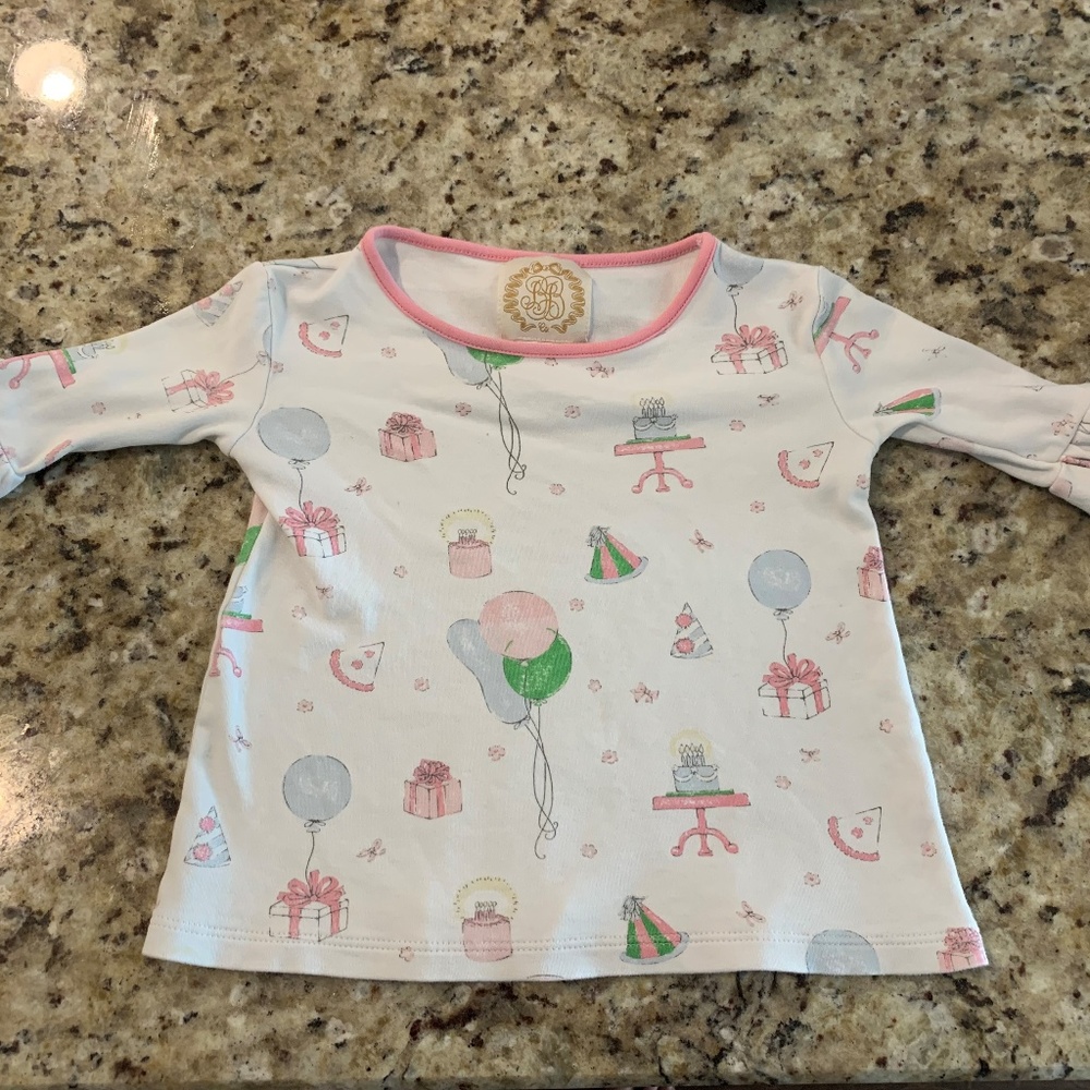 The Beaufort Bonnet Company Top Worn once 18-24M